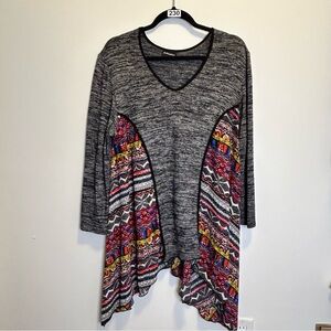 Boutique Flowy Tunic - L